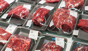 Verpacktes Rindfleisch
