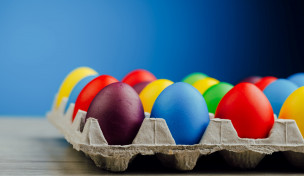 Bunte Ostereier