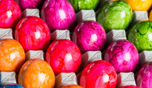 Bunte Ostereier