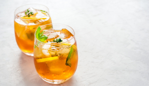 Eistee im Glas Eistee im Glas