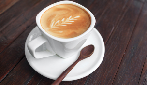 Café Latte in Tasse