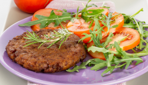 Veganes Soja-Schnitzel