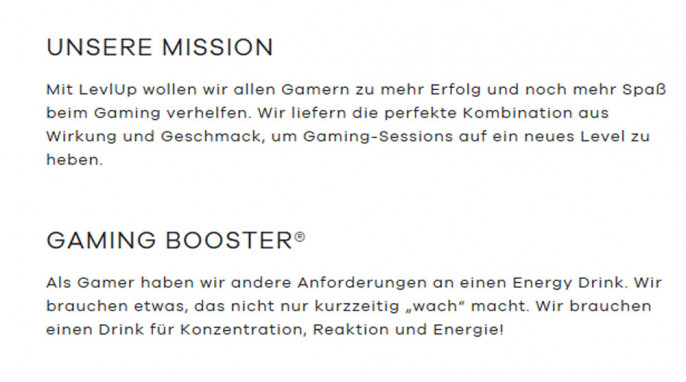 Werbung, LevlUp Gaming Booster, levlUp.de, 08.08.2019