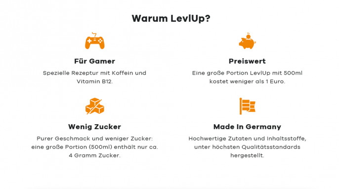 Information, LevlUp Gaming Booster, levlup.de, 26.08.2021