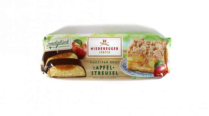 Niederegger Marzipan Brot Typ Apfel Streusel