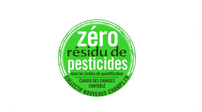 Logo Zero residu de pesticides