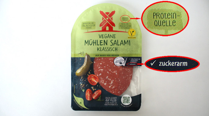 Vegane Mühlen Salami klassisch