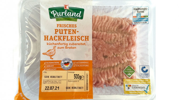 Purland Frisches Puten-Hackfleisch