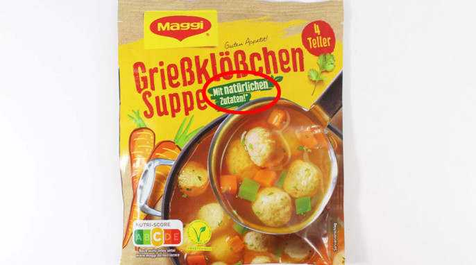 Maggi Grießklößchensuppe