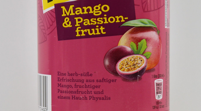 Werbung, Schweppes Fruity Mango & Passionsfrucht 