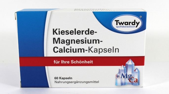 Twardy Kieselerde-Magnesium-Calcium-Kapseln