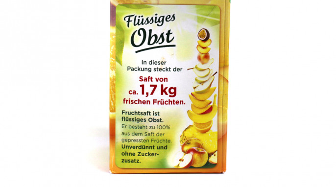 Werbung, Amecke Sanfte Säfte Multi Vitamin