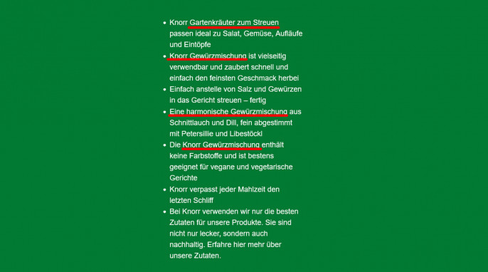 Werbung, Knorr Kräuterlinge auf knorr.com, 22.11.2021 