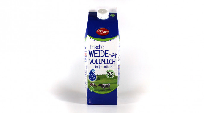 Milbona Frische Weide-Vollmilch