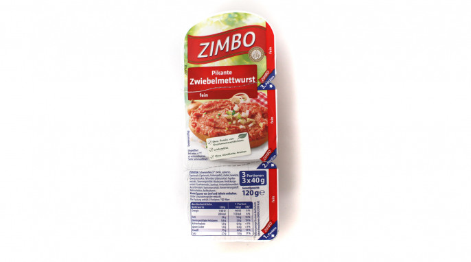 Zimbo Pikante Zwiebelmettwurst fein