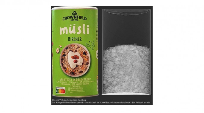 Lidl Crownfield Bircher Müsli