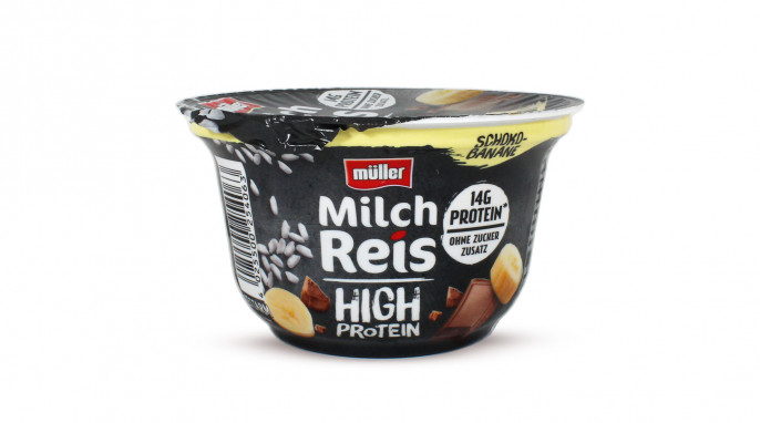 Müller Milchreis High Protein Schoko Banane