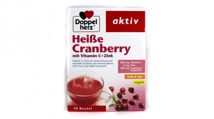 Doppelherz® aktiv Heiße Cranberry mit Vitamin C + Zink