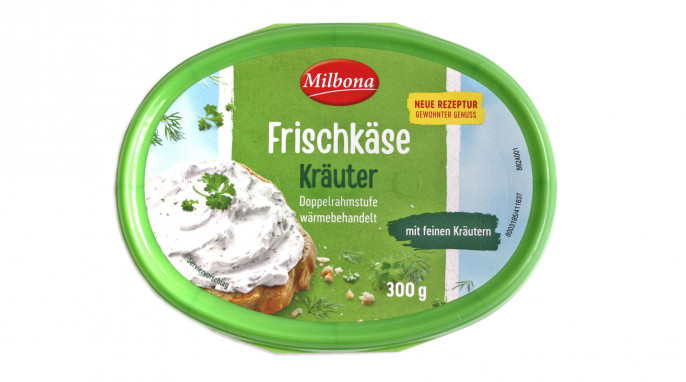 Milbona Frischkäse Kräuter