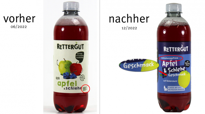 Alt: Rettergut Apfel & Schlehe, Juni 2022; neu: Dezember 2022