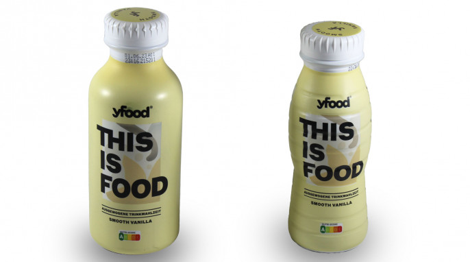 Yfood®, 500 und 330 Milliliter 