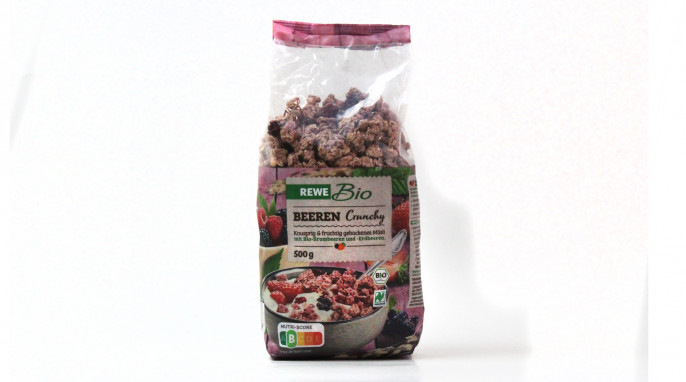 Beeren Crunchy mit Bio-Brombeeren und -Erdbeeren