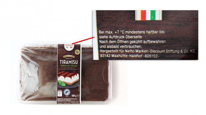 Hersteller, Mondo Italiano Original Italienisches Tiramisu