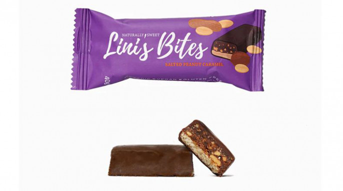 Lini’sBites Salted Peanut Caramel Riegel