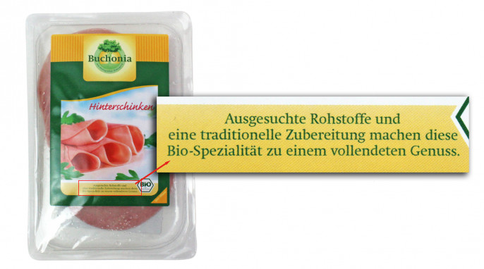 Buchonia Bio-Hinterschinken 