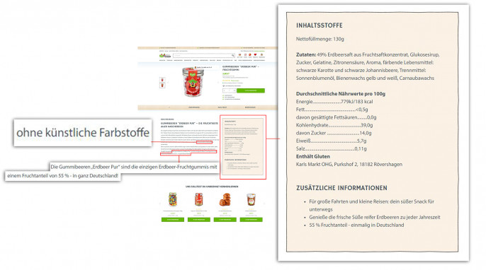 Karls Gummibeeren Erdbeer pur, karls-shop.de, 30.01.2023