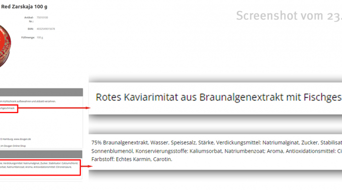 Dovgan Kaviarimitat Red Zarskaja, dovgan.de, 23.05.2023 