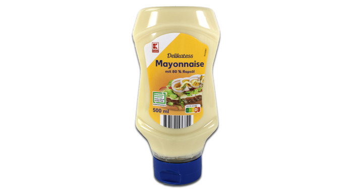 K-Classic Delikatess Mayonnaise mit 80 % Rapsöl