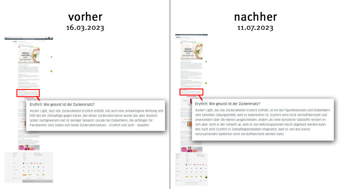 alt: Werbung, xucker.de/magazin,16.03.2023; neu: 11.07.2023