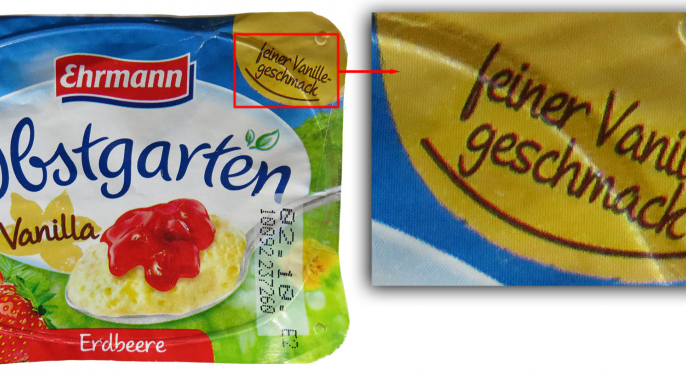 Ehrmann Obstgarten Vanilla Erdbeere, 2023 Ehrmann Obstgarten Vanilla Erdbeere, 2023