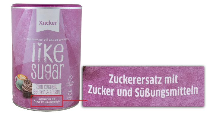 Xucker like sugar 