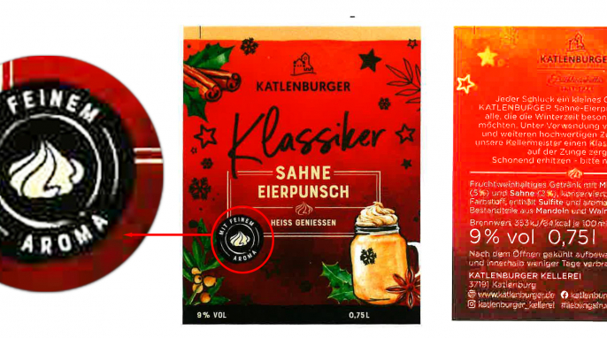 Katlenburger Klassiker Sahne Eierpunsch, Herstellerfoto