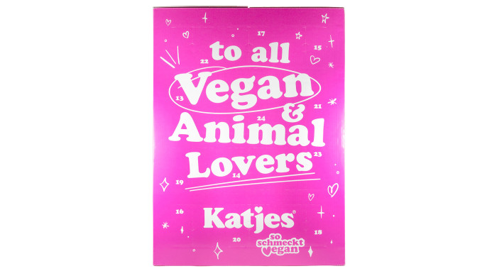 Katjes Adventskalender „to all vegan & animal lovers“