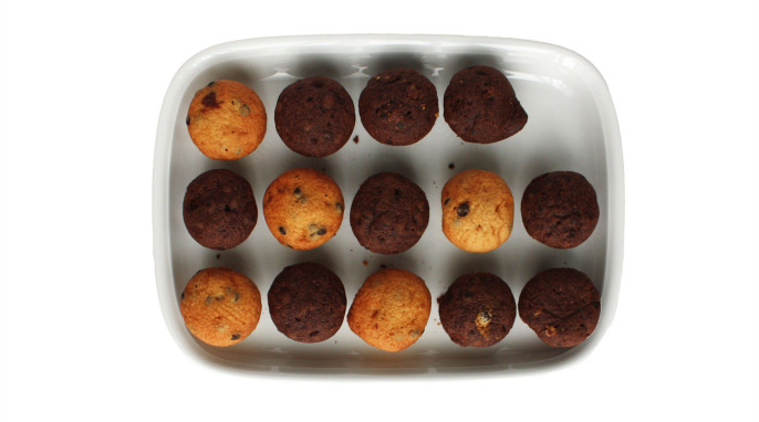 Inhalt, Edeka Gut & Günstig Mini Muffins