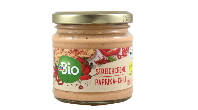 dm Bio Streichcreme Paprika-Chili