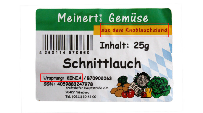 Meinert Gemüse Schnittlauch