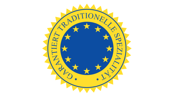 Siegel Garantiert traditionelle Spezialität