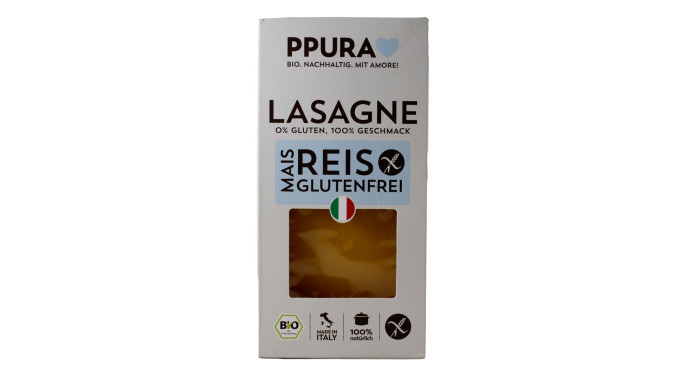 PPura Lasagne Reis glutenfrei