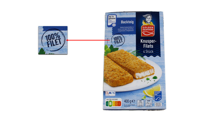 Aldi Golden Seafood Knusperfilets