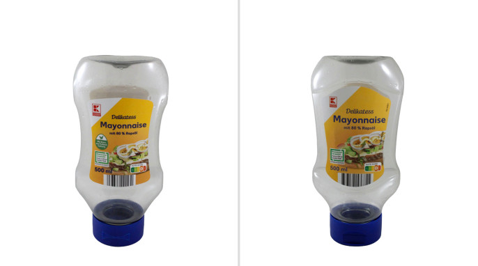 K-Classic Delikatess Mayonnaise, Hersteller: Conservas El Cidados; Hersteller: Hamker Vertriebsgesellschaft mbH