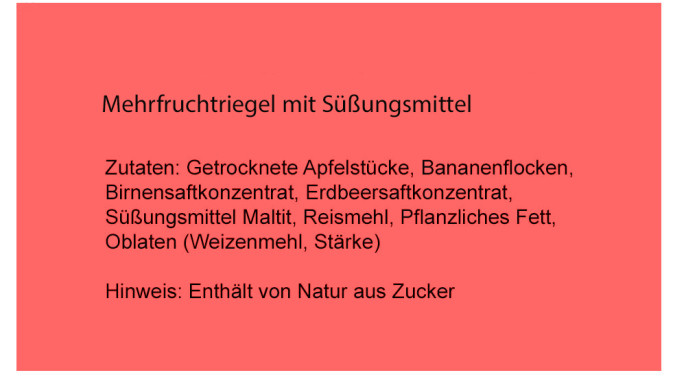 Fruchtriegel anbieterneutral Rückseite