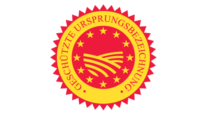 Siegel Geschützte Ursprungsbezeichnung