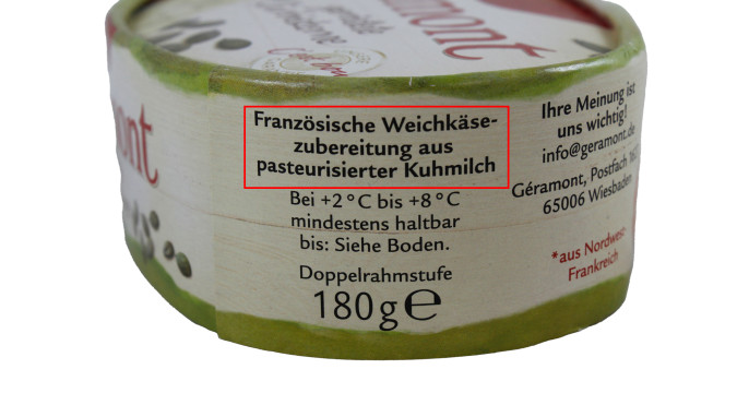 Bezeichnung, Géramont geröstete Kürbiskerne, 2024