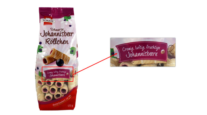 Schulte Schwarze Johannisbeer Röllchen 