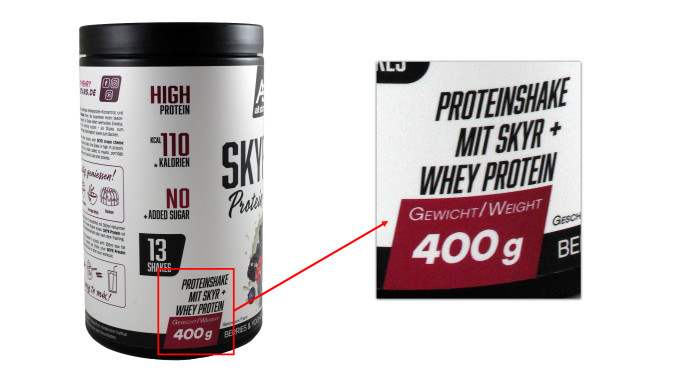 Beschreibung, All Stars Skyr Protein 