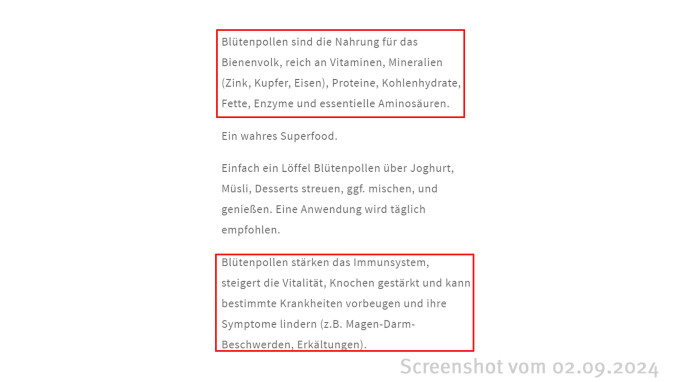 Werbung, Bayerwaldhofladen.de, 02.09.2024